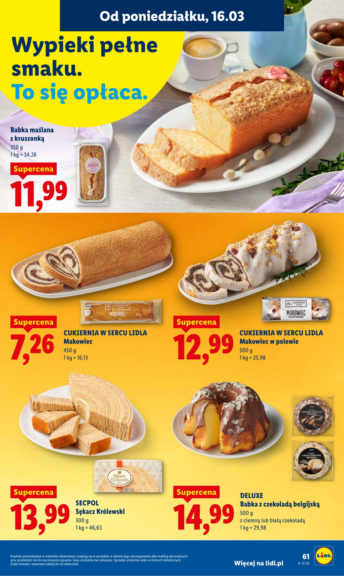 Lidl Lenkija - Gazetka ważna od 16.03 do 18.03 63 puslapis