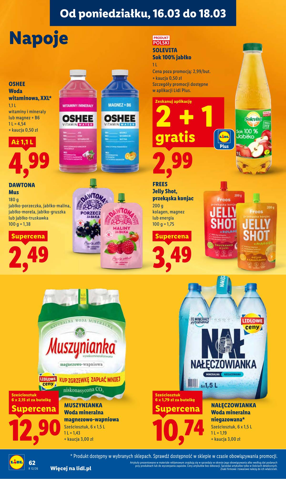 Lidl Lenkija - Gazetka ważna od 16.03 do 18.03 64 puslapis