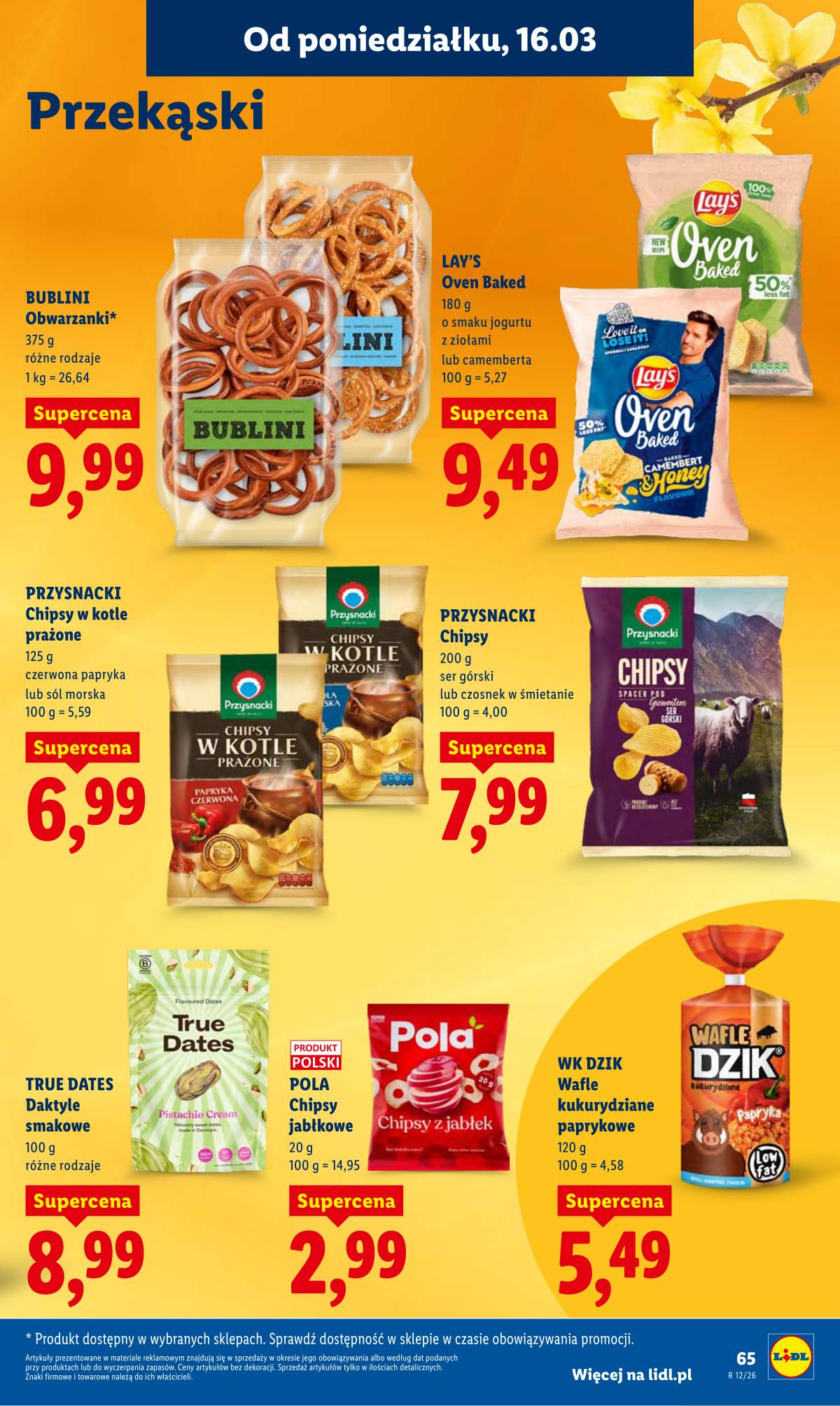Lidl Lenkija - Gazetka ważna od 16.03 do 18.03 67 puslapis
