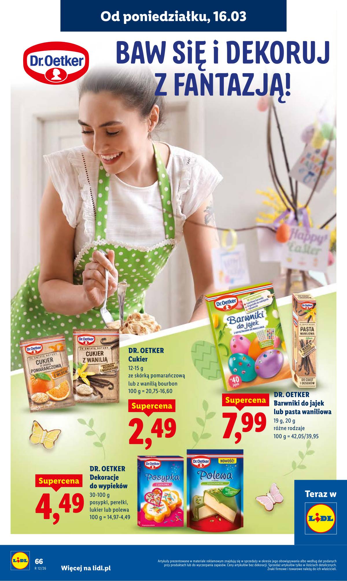 Lidl Lenkija - Gazetka ważna od 16.03 do 18.03 68 puslapis