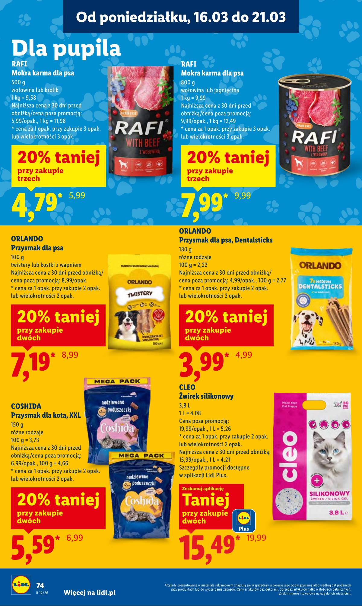 Lidl Lenkija - Gazetka ważna od 16.03 do 18.03 76 puslapis