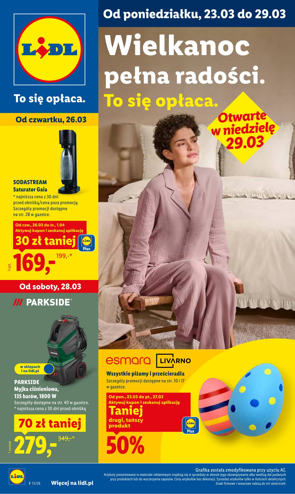 Lidl Lenkija - Katalog ważny od 23.03 1 puslapis