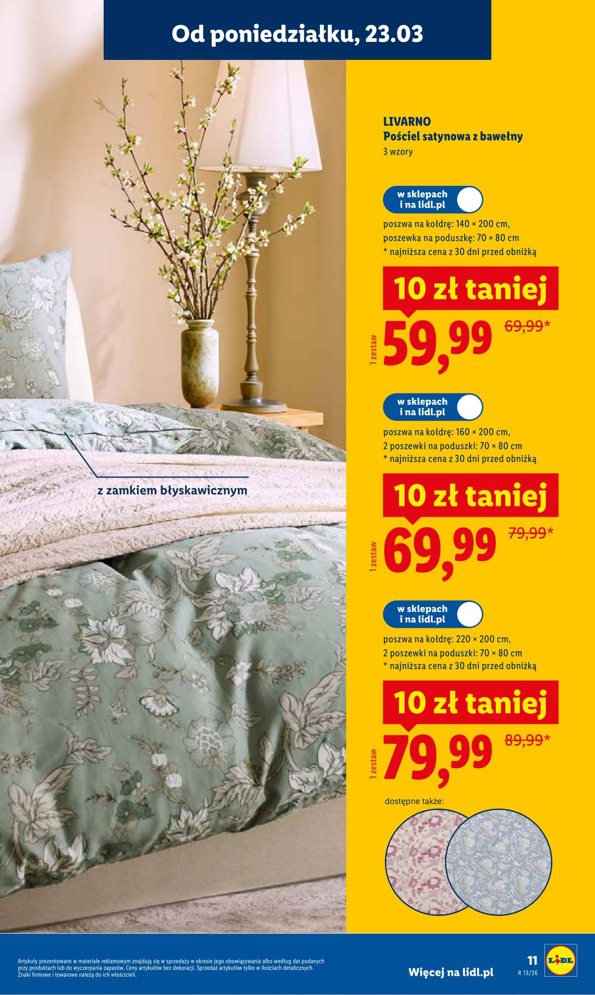 Lidl Lenkija - Katalog ważny od 23.03 11 puslapis