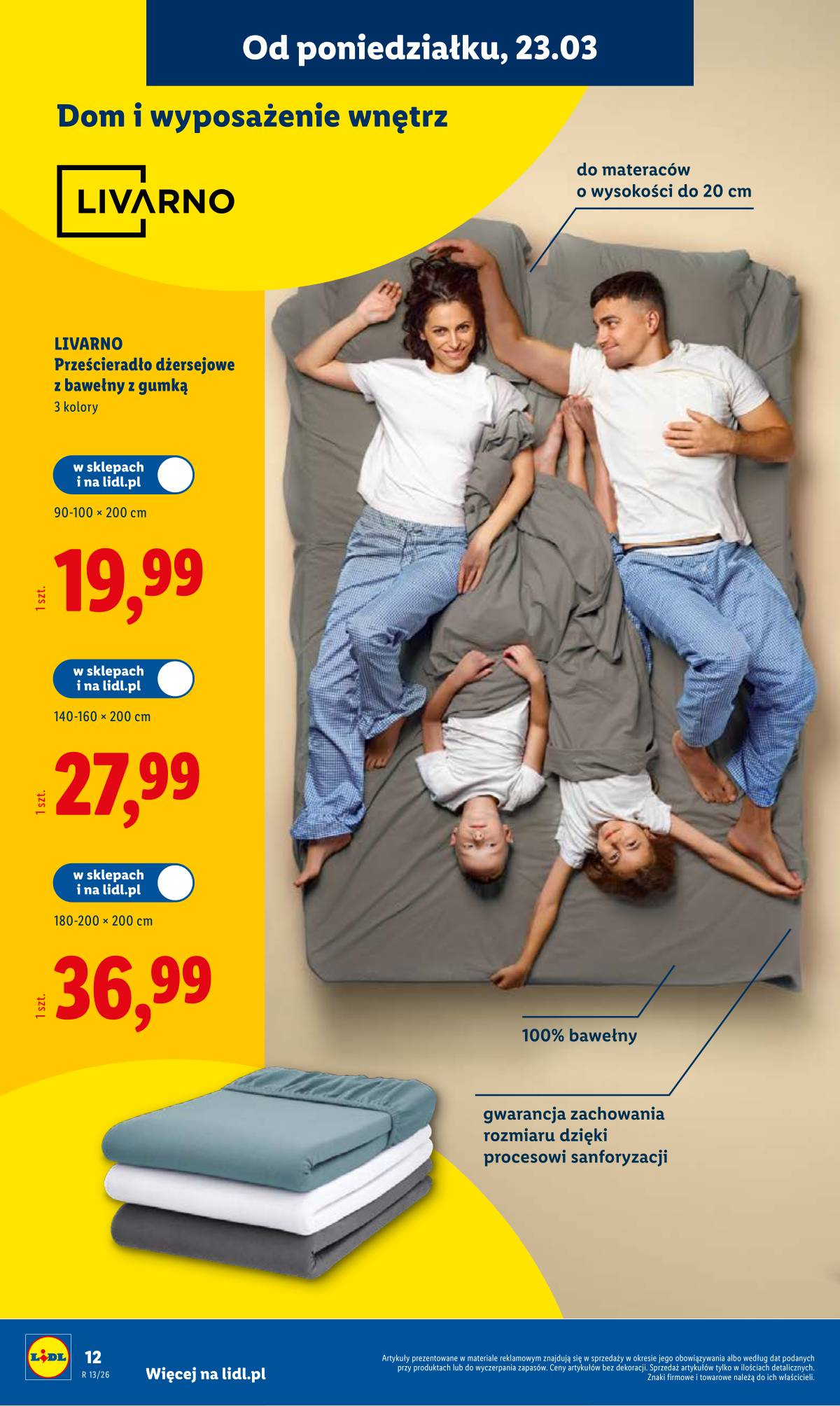 Lidl Lenkija - Katalog ważny od 23.03 12 puslapis