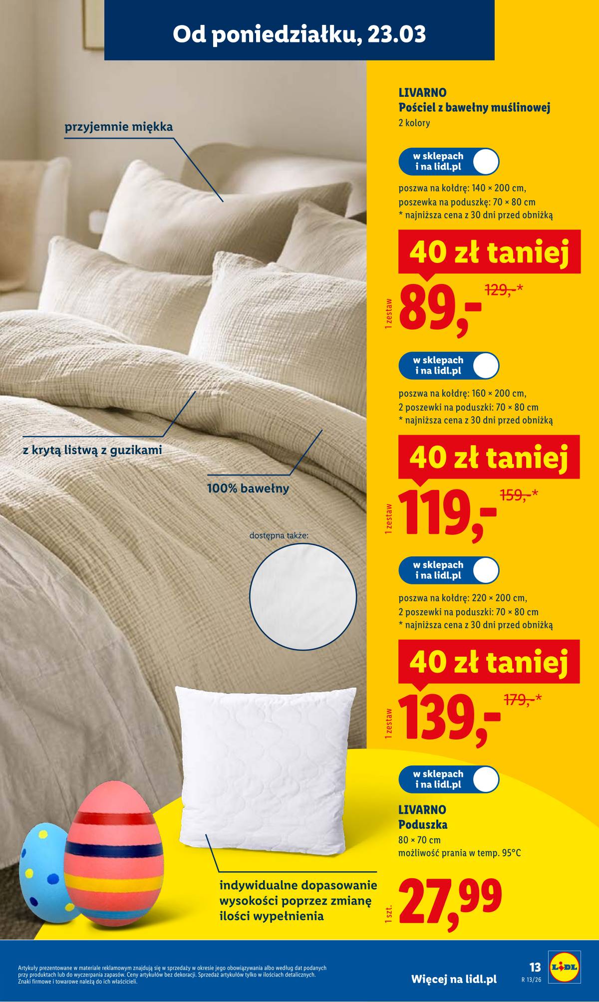 Lidl Lenkija - Katalog ważny od 23.03 13 puslapis