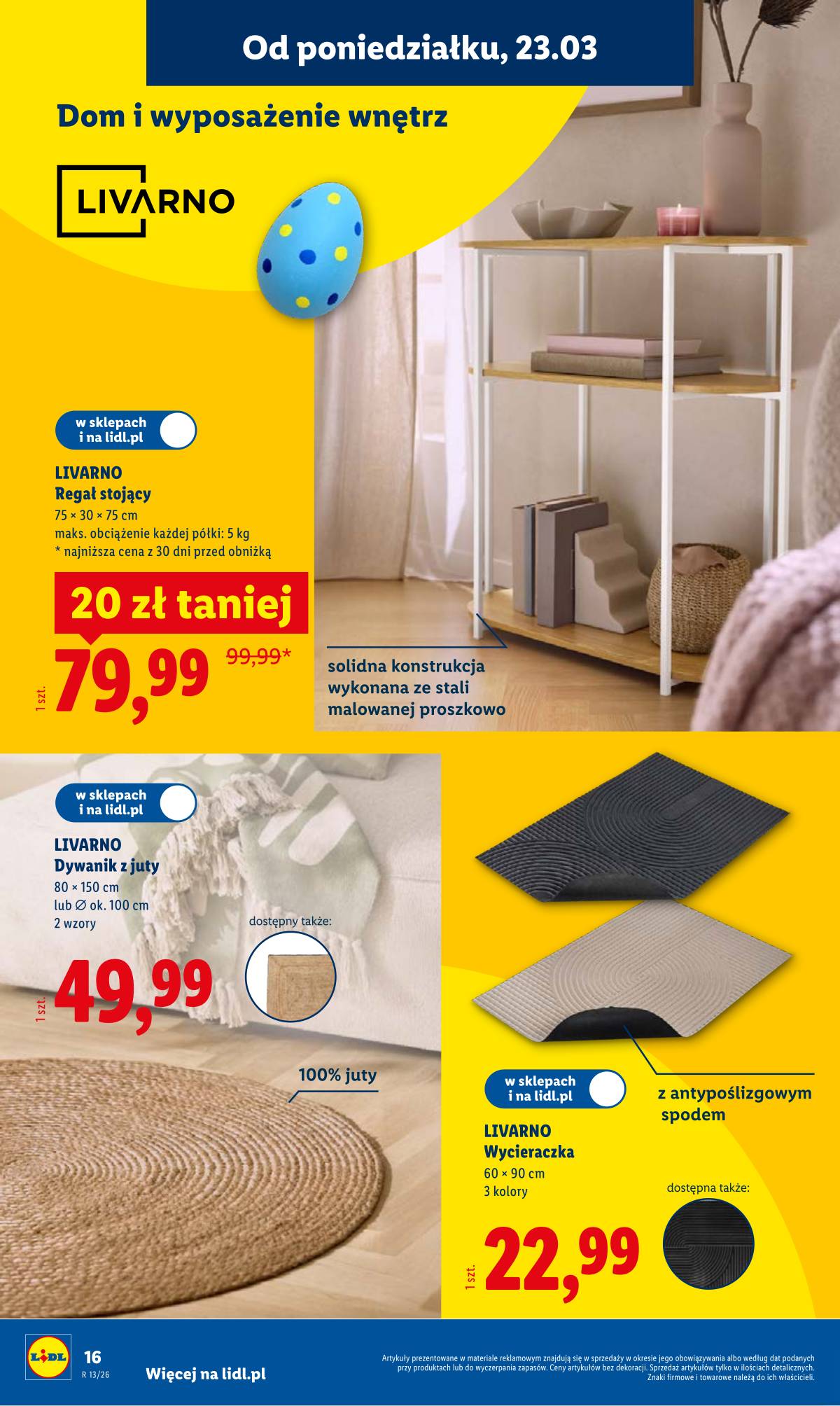 Lidl Lenkija - Katalog ważny od 23.03 16 puslapis