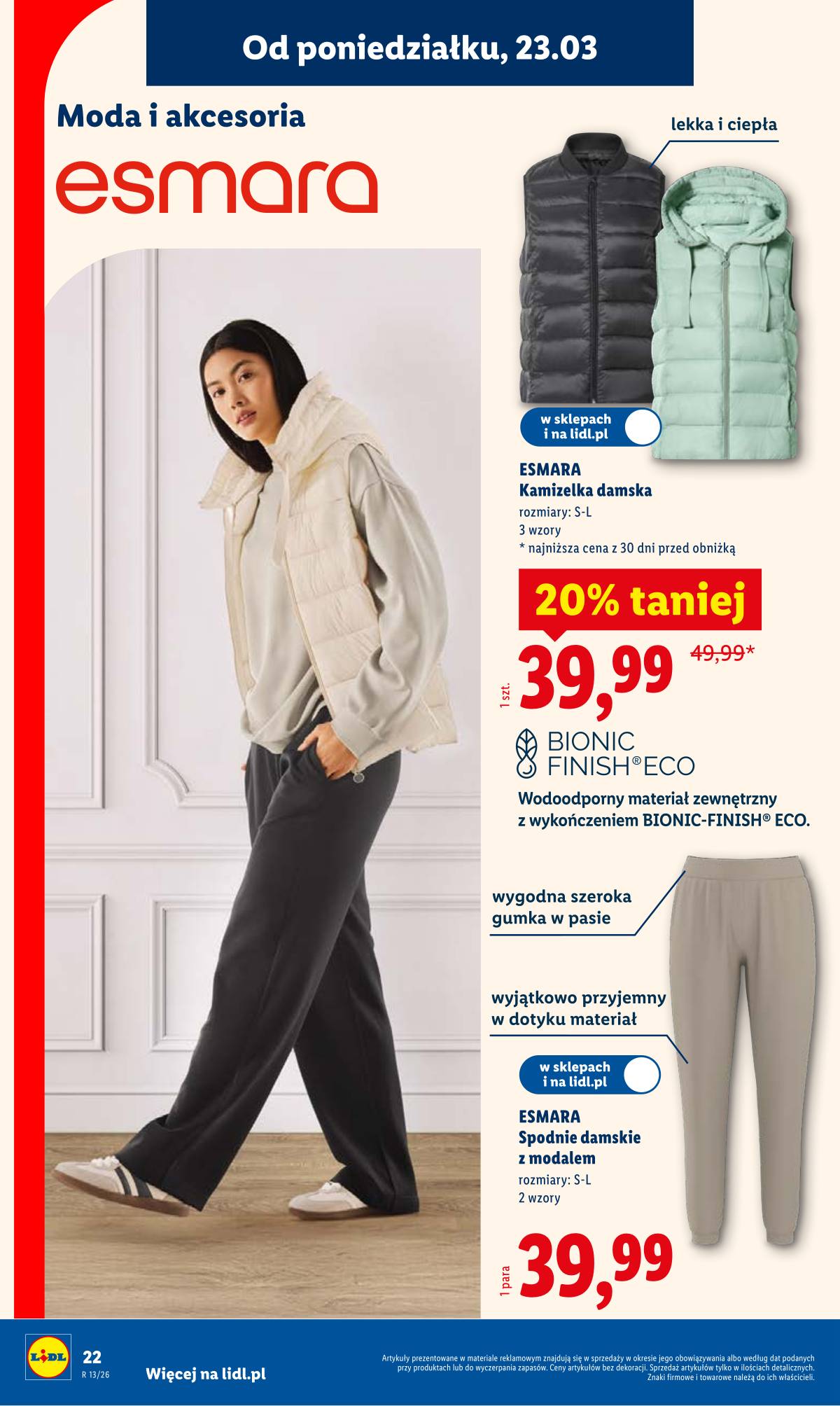 Lidl Lenkija - Katalog ważny od 23.03 22 puslapis