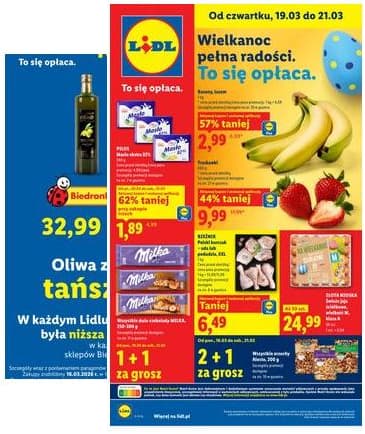 Lidl Lenkija - OFERTA WAŻNA OD 19.03 DO 21.03 2026-03-19 – 2026-03-21
