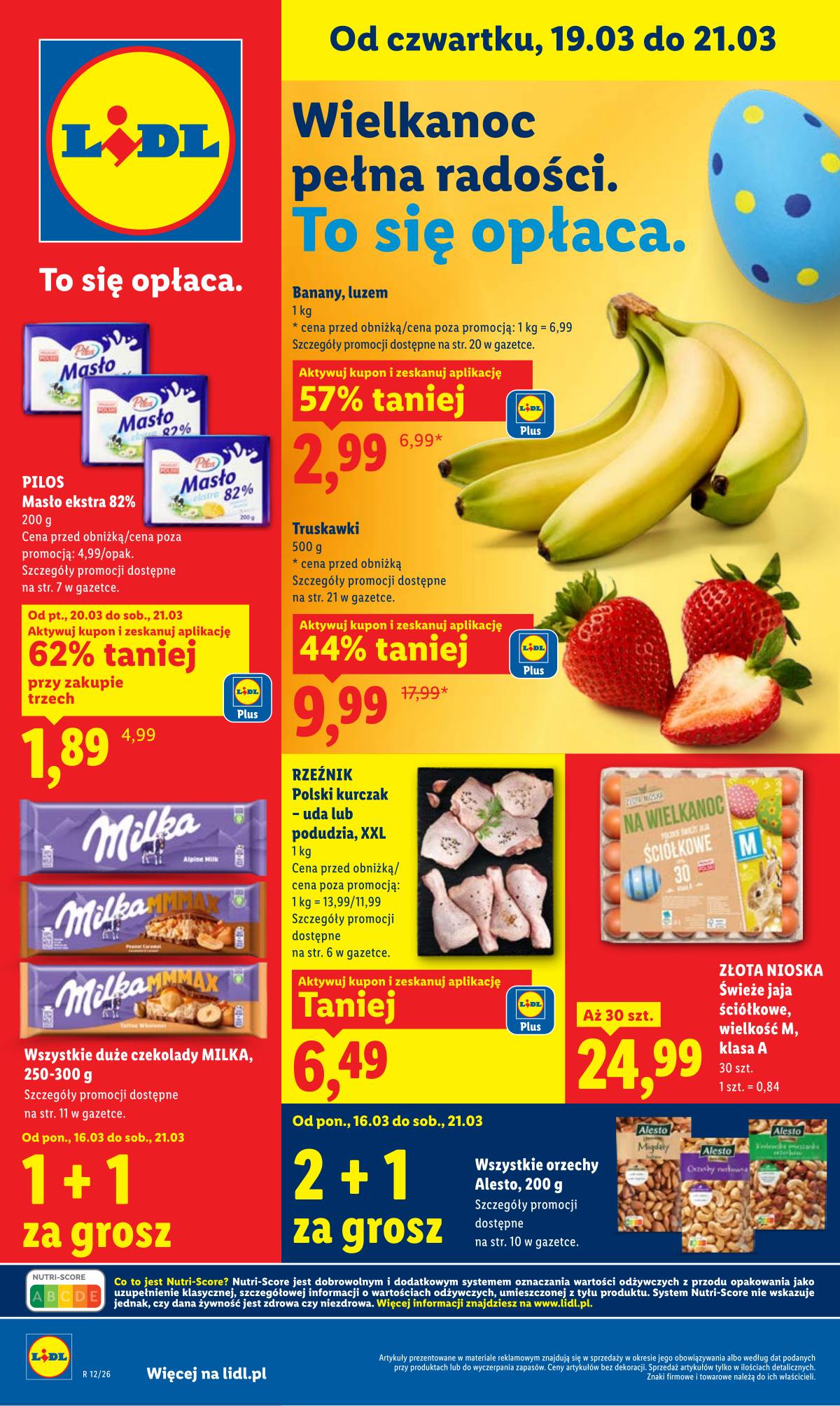 Lidl Lenkija - OFERTA WAŻNA OD 19.03 DO 21.03 1 puslapis