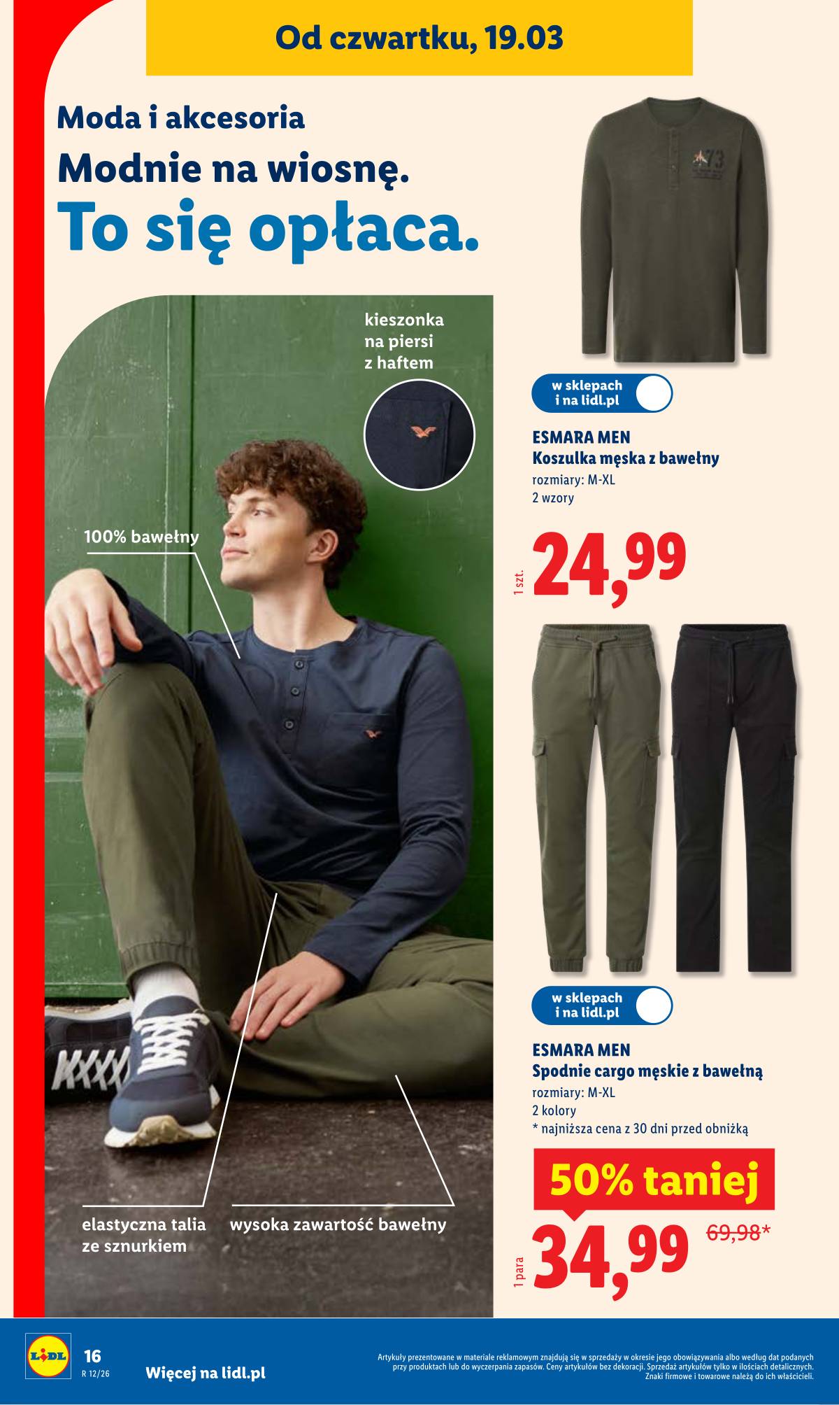 Lidl Lenkija - OFERTA WAŻNA OD 19.03 DO 21.03 16 puslapis