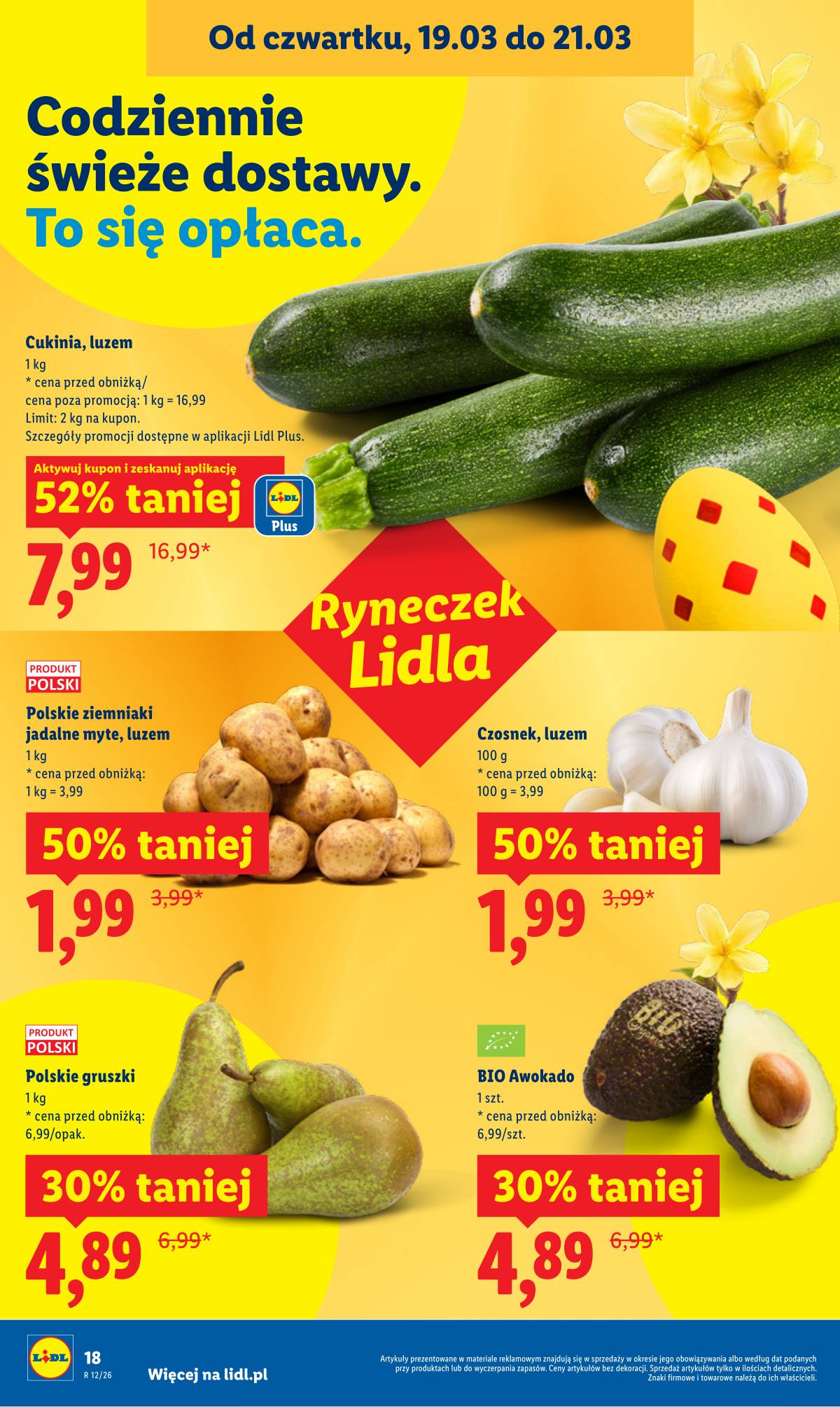 Lidl Lenkija - OFERTA WAŻNA OD 19.03 DO 21.03 18 puslapis