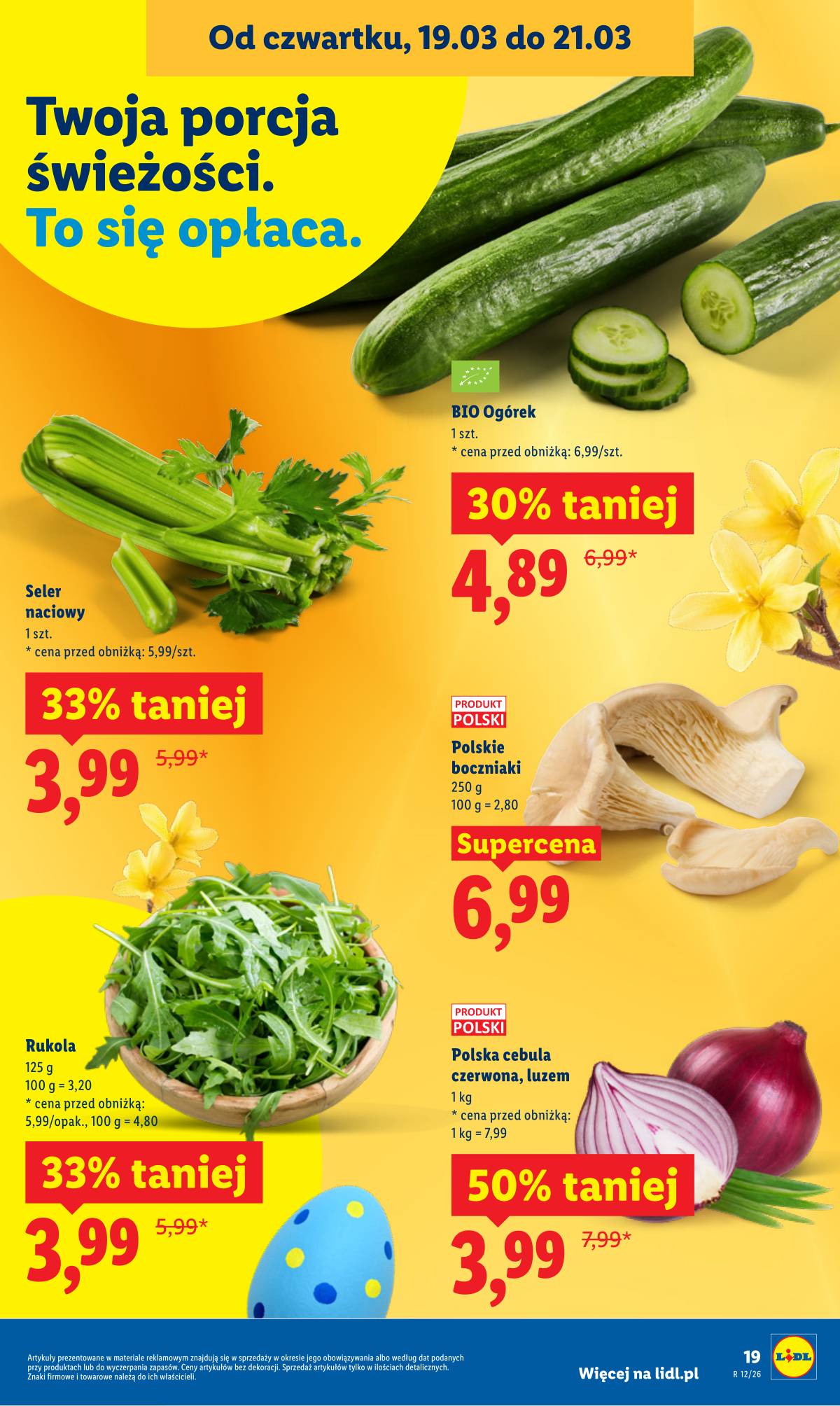 Lidl Lenkija - OFERTA WAŻNA OD 19.03 DO 21.03 19 puslapis