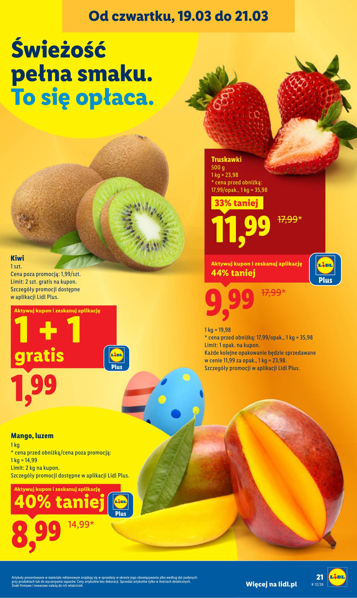 Lidl Lenkija - OFERTA WAŻNA OD 19.03 DO 21.03 21 puslapis