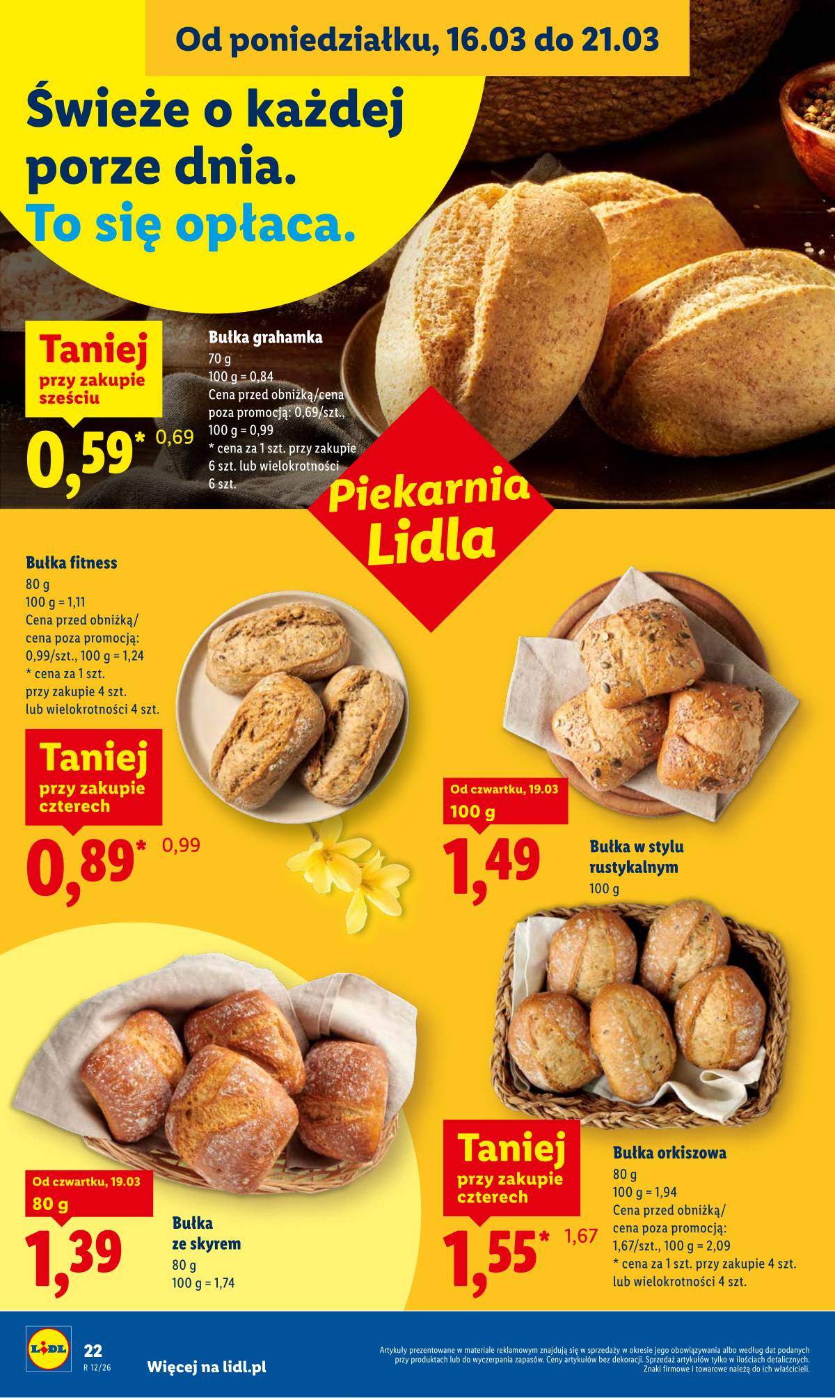 Lidl Lenkija - OFERTA WAŻNA OD 19.03 DO 21.03 22 puslapis