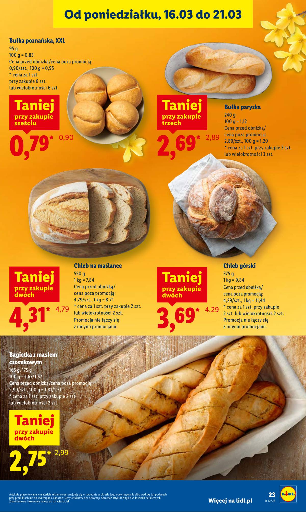 Lidl Lenkija - OFERTA WAŻNA OD 19.03 DO 21.03 23 puslapis