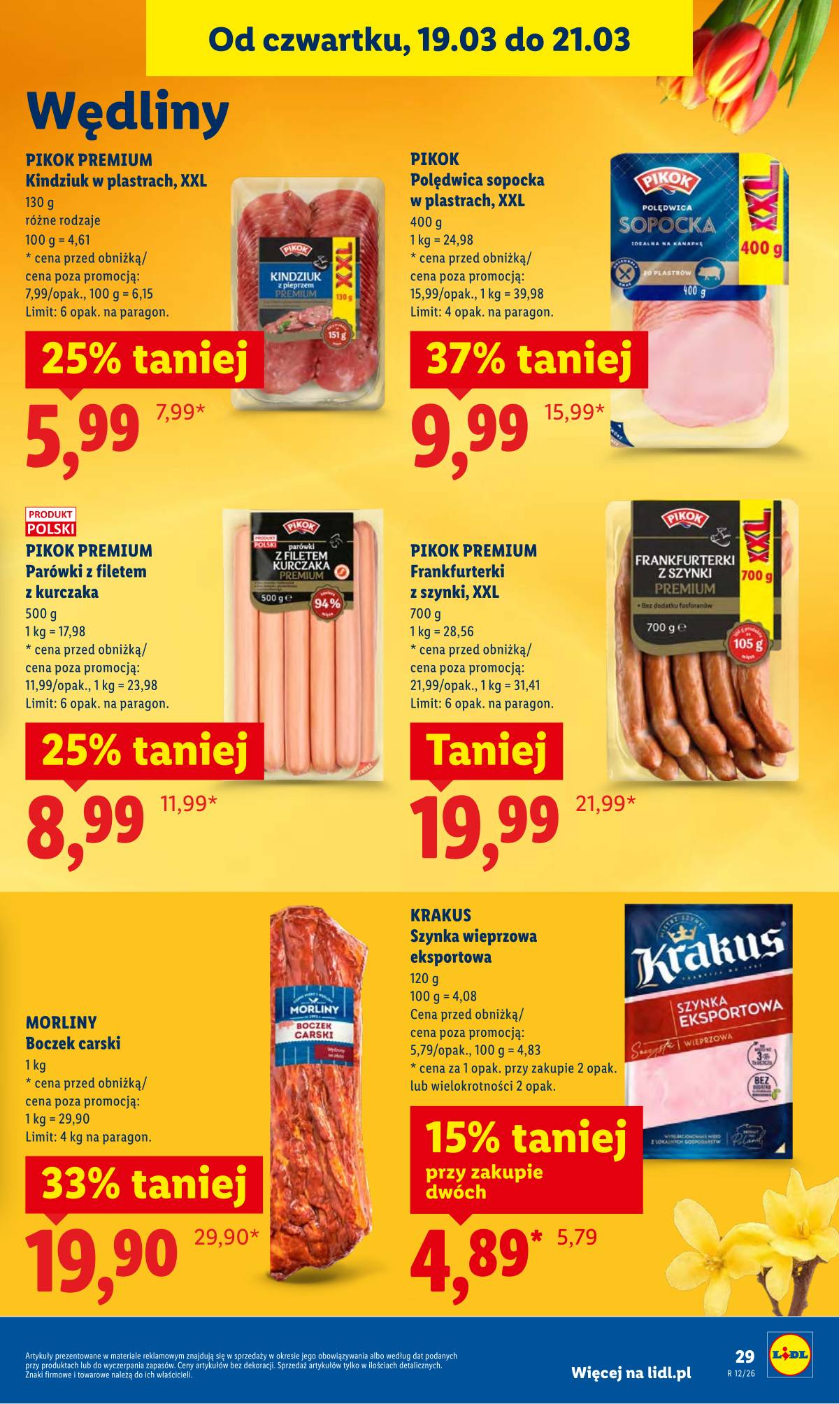 Lidl Lenkija - OFERTA WAŻNA OD 19.03 DO 21.03 29 puslapis