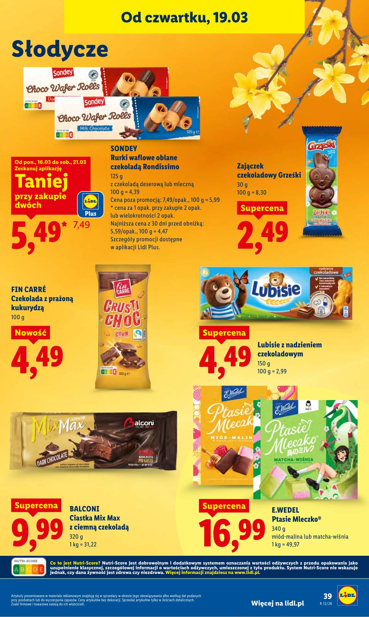 Lidl Lenkija - OFERTA WAŻNA OD 19.03 DO 21.03 39 puslapis