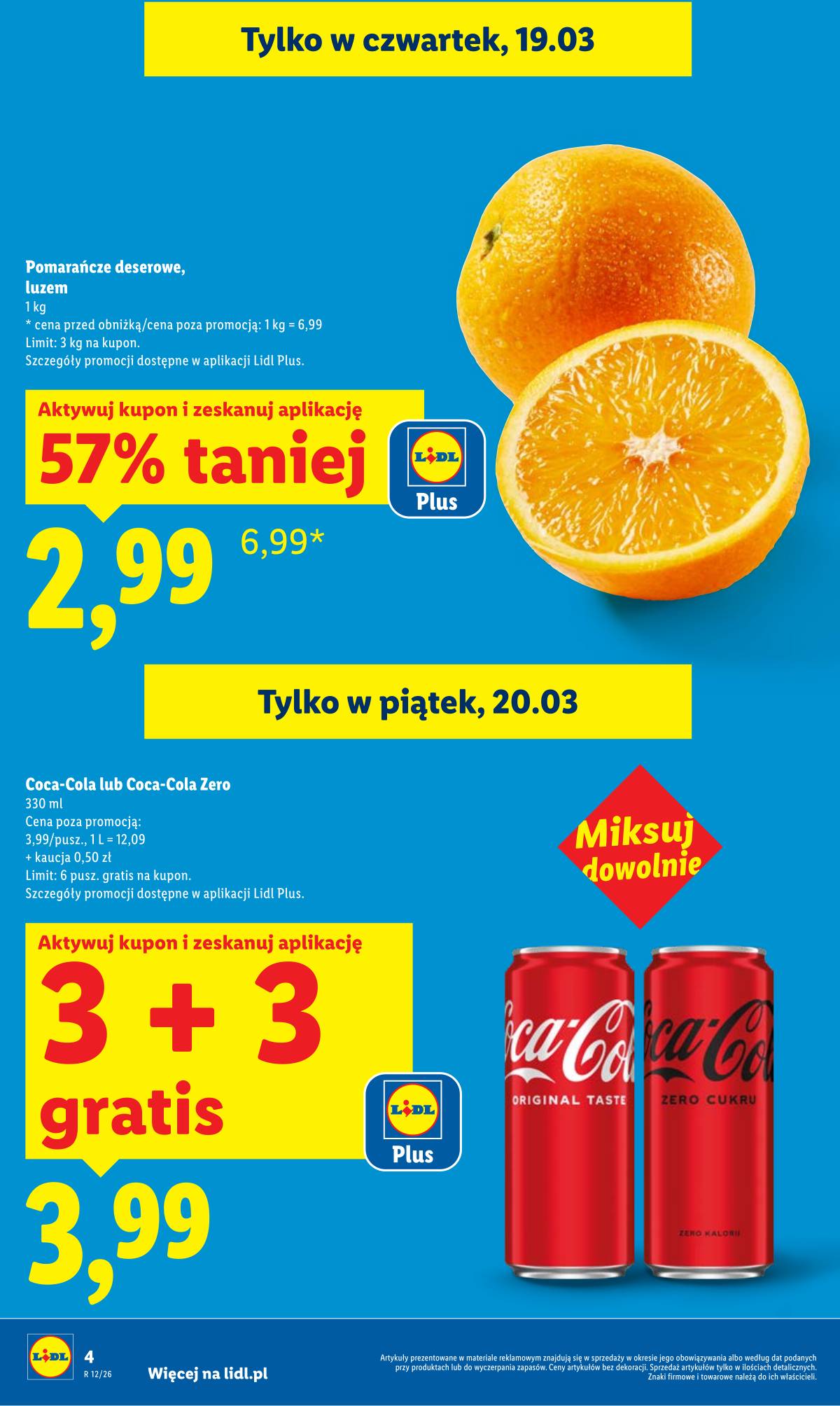 Lidl Lenkija - OFERTA WAŻNA OD 19.03 DO 21.03 4 puslapis