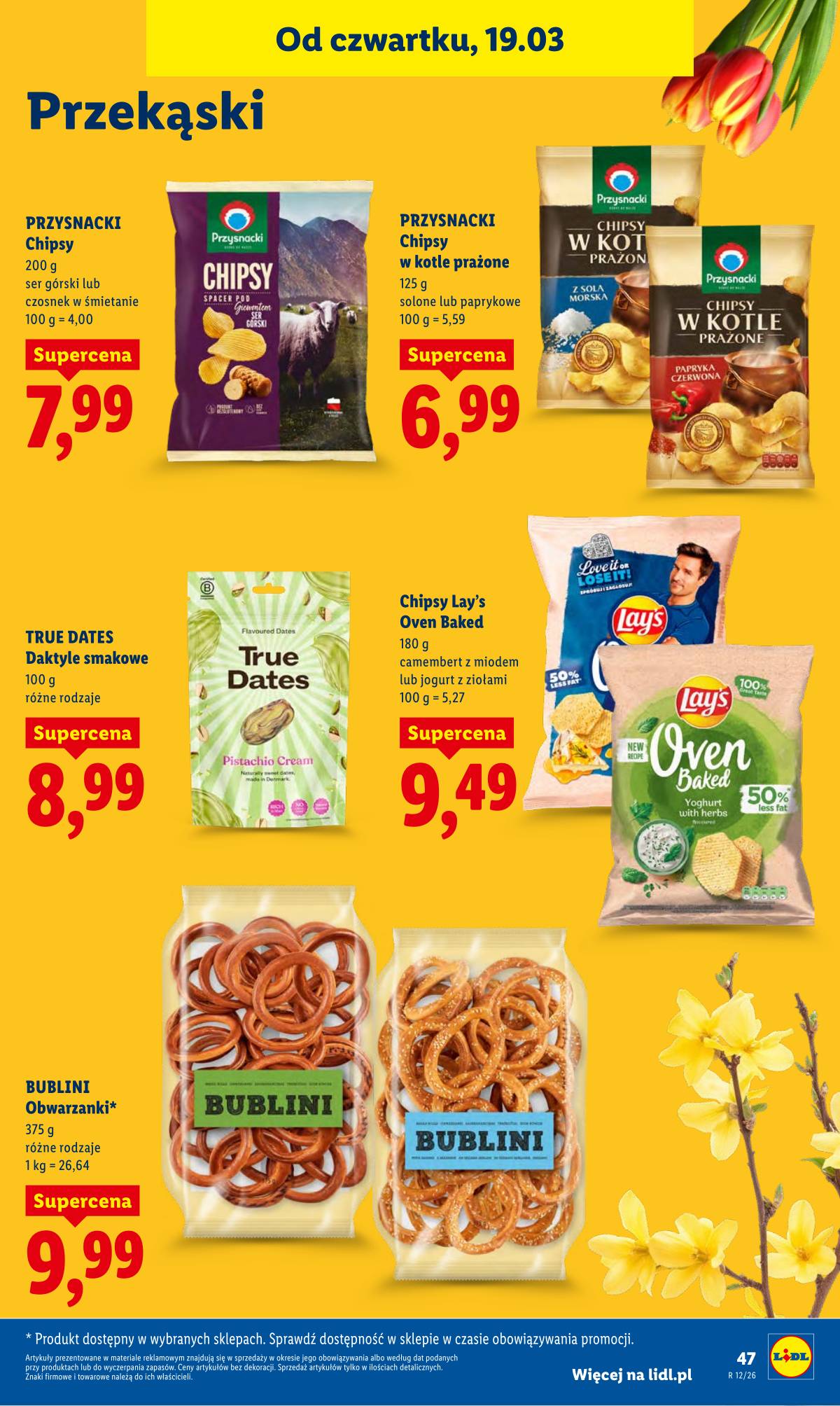 Lidl Lenkija - OFERTA WAŻNA OD 19.03 DO 21.03 47 puslapis