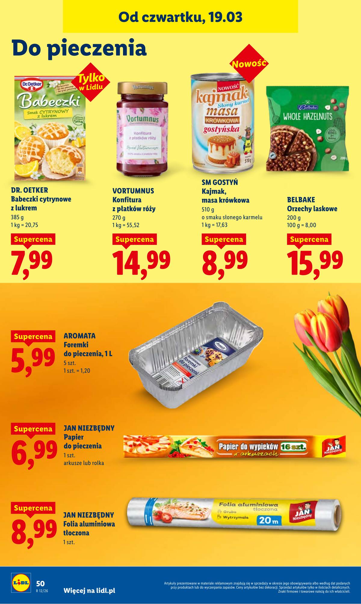 Lidl Lenkija - OFERTA WAŻNA OD 19.03 DO 21.03 50 puslapis