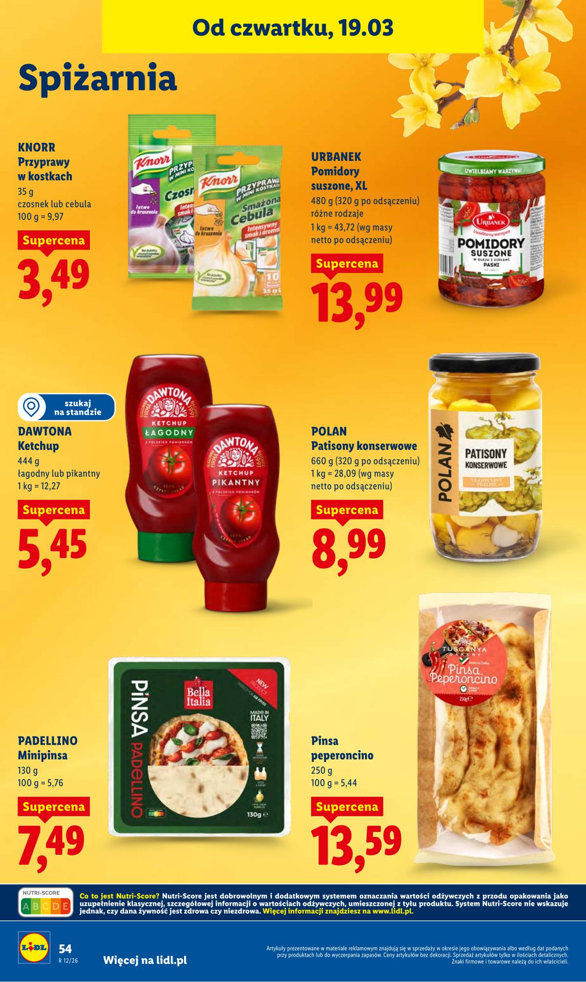 Lidl Lenkija - OFERTA WAŻNA OD 19.03 DO 21.03 54 puslapis