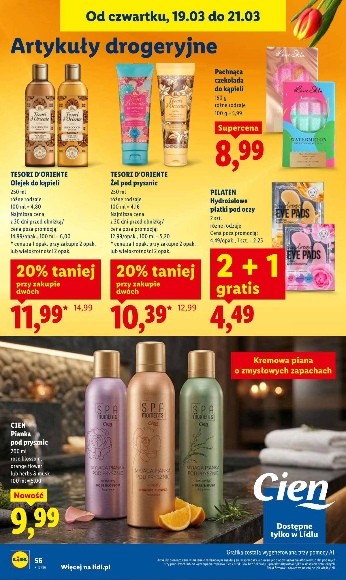 Lidl Lenkija - OFERTA WAŻNA OD 19.03 DO 21.03 56 puslapis