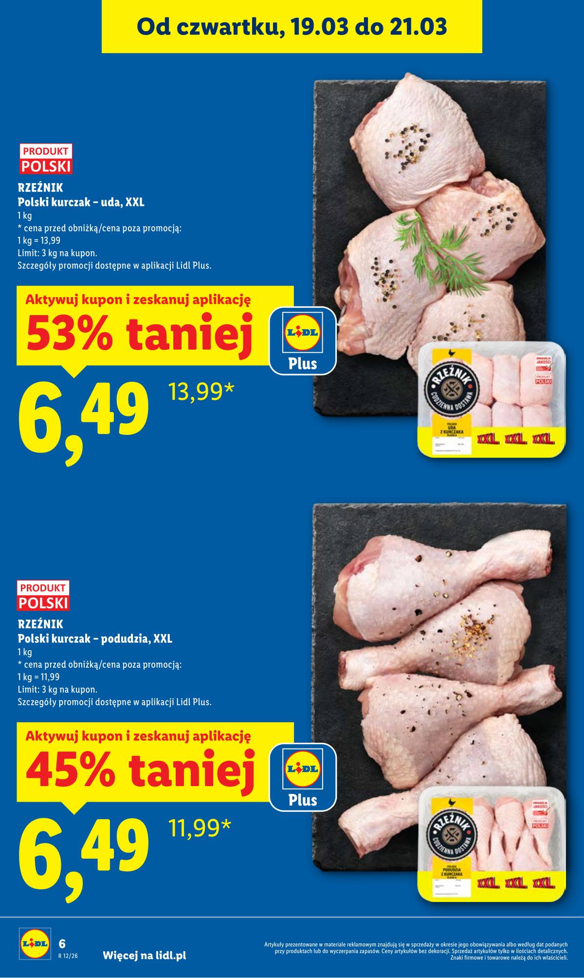 Lidl Lenkija - OFERTA WAŻNA OD 19.03 DO 21.03 6 puslapis