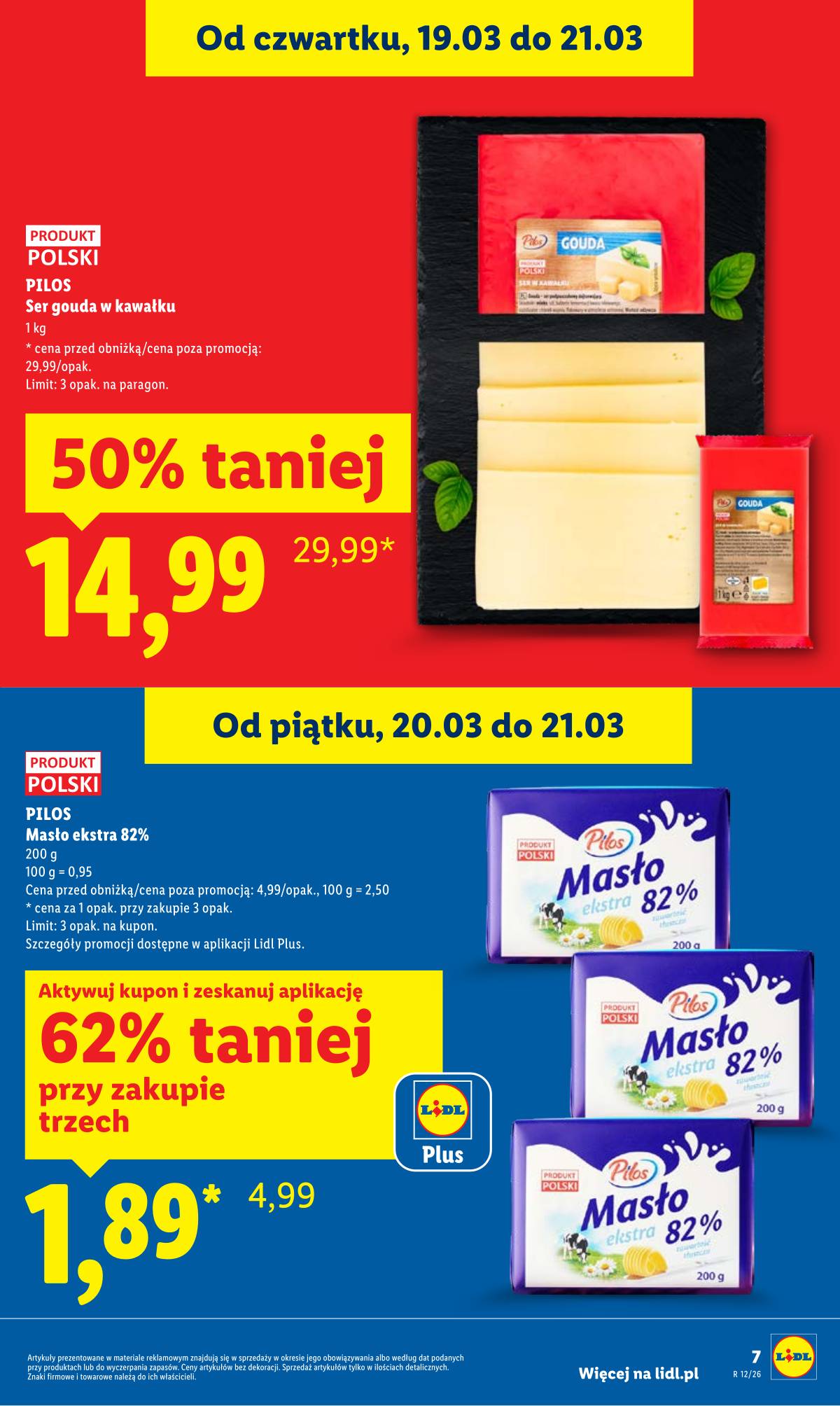 Lidl Lenkija - OFERTA WAŻNA OD 19.03 DO 21.03 7 puslapis