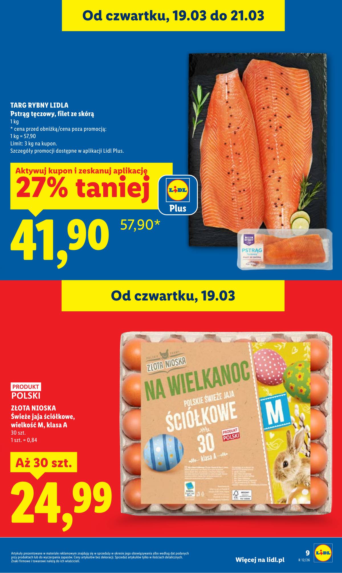 Lidl Lenkija - OFERTA WAŻNA OD 19.03 DO 21.03 9 puslapis