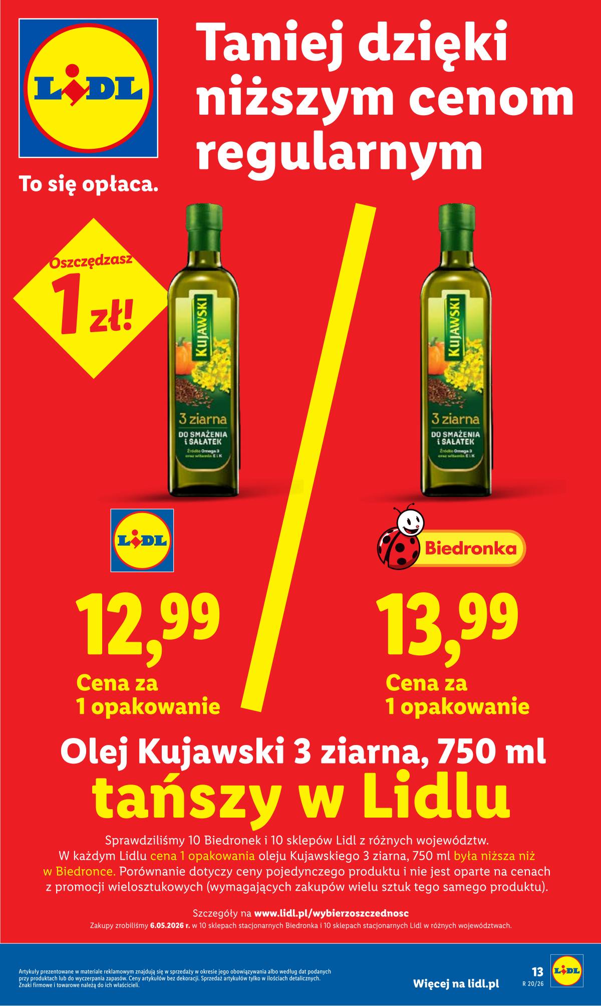 Lidl Lenkija - Gazetka ważna od 11.05 do 13.05 13 puslapis