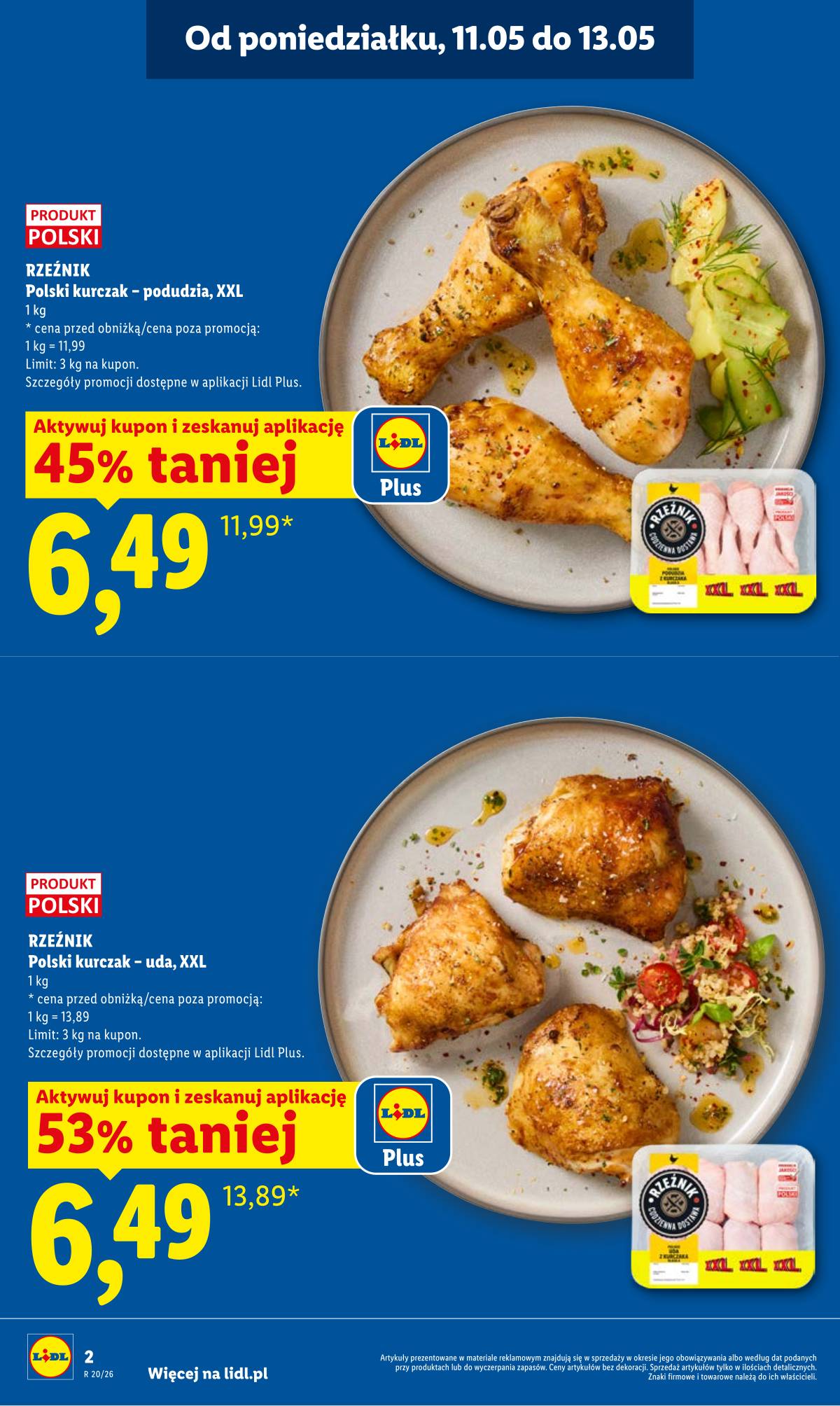 Lidl Lenkija - Gazetka ważna od 11.05 do 13.05 2 puslapis