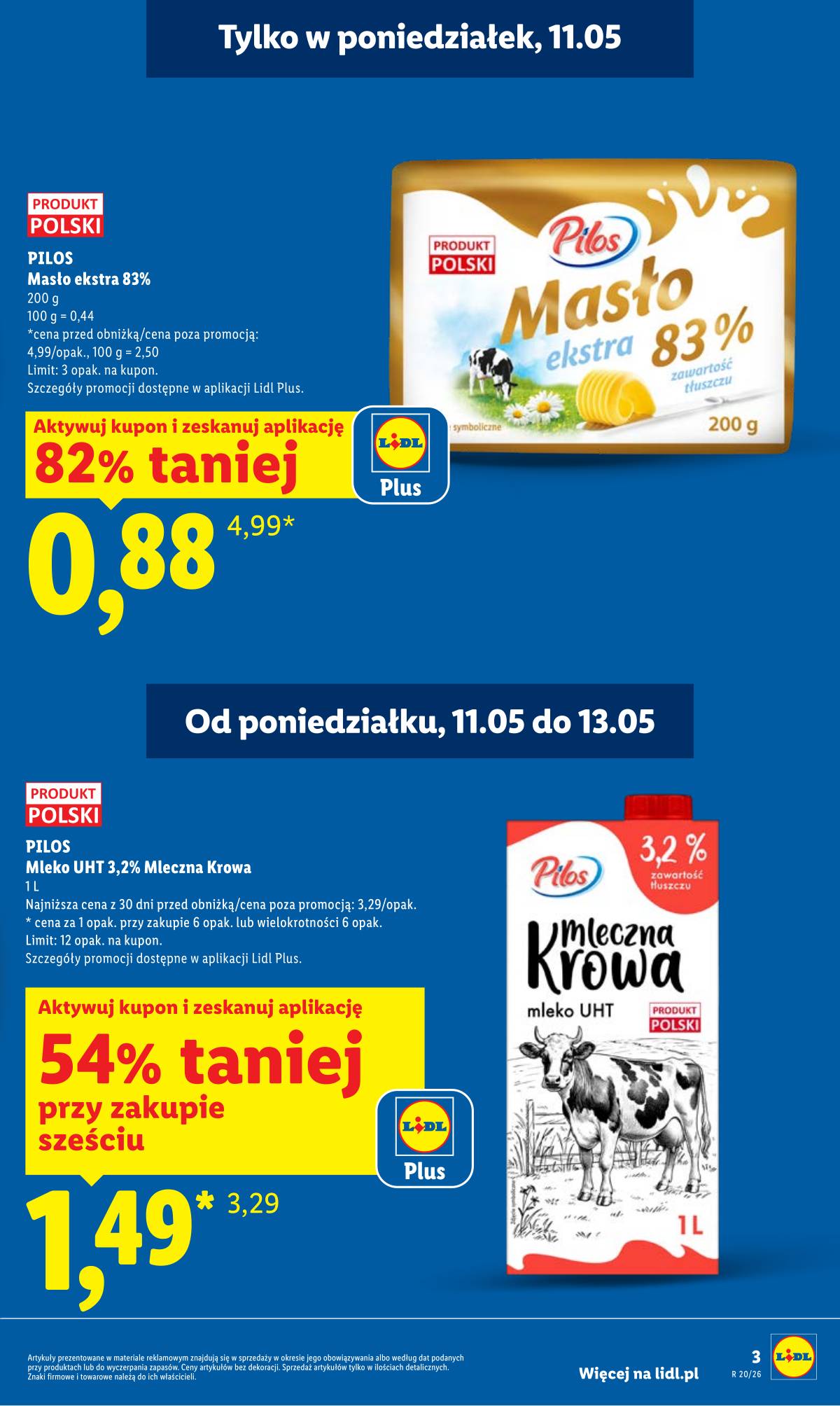 Lidl Lenkija - Gazetka ważna od 11.05 do 13.05 3 puslapis