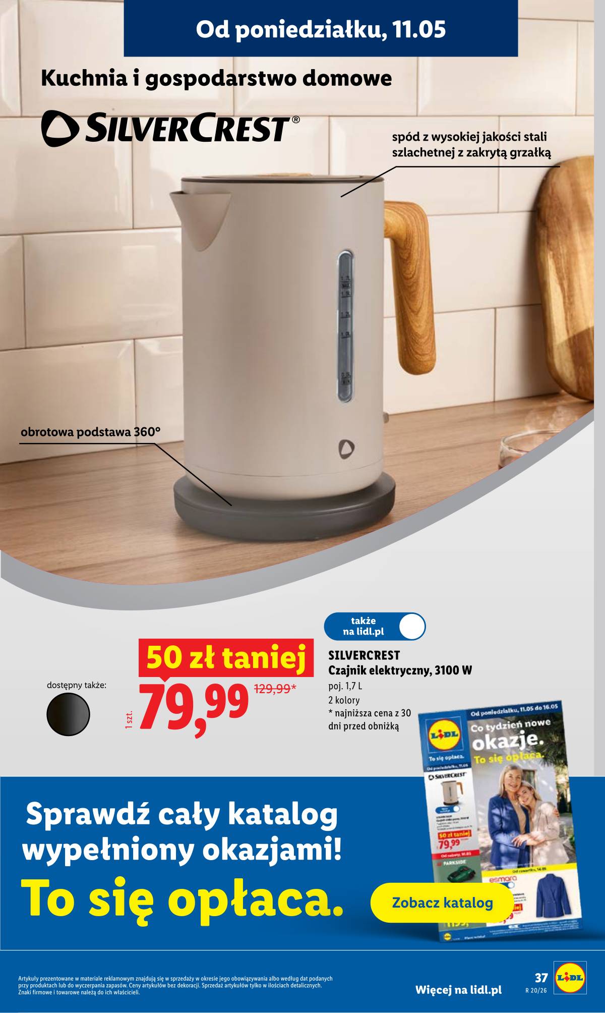 Lidl Lenkija - Gazetka ważna od 11.05 do 13.05 37 puslapis