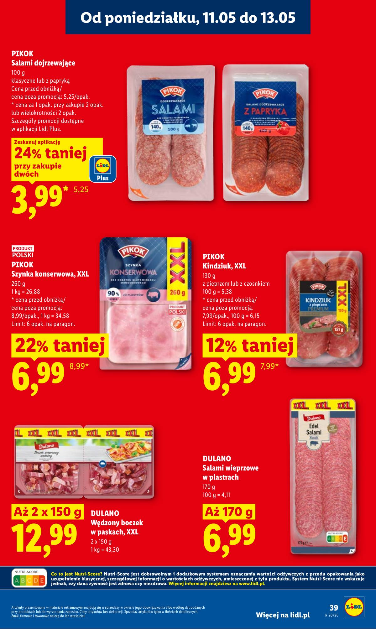 Lidl Lenkija - Gazetka ważna od 11.05 do 13.05 39 puslapis