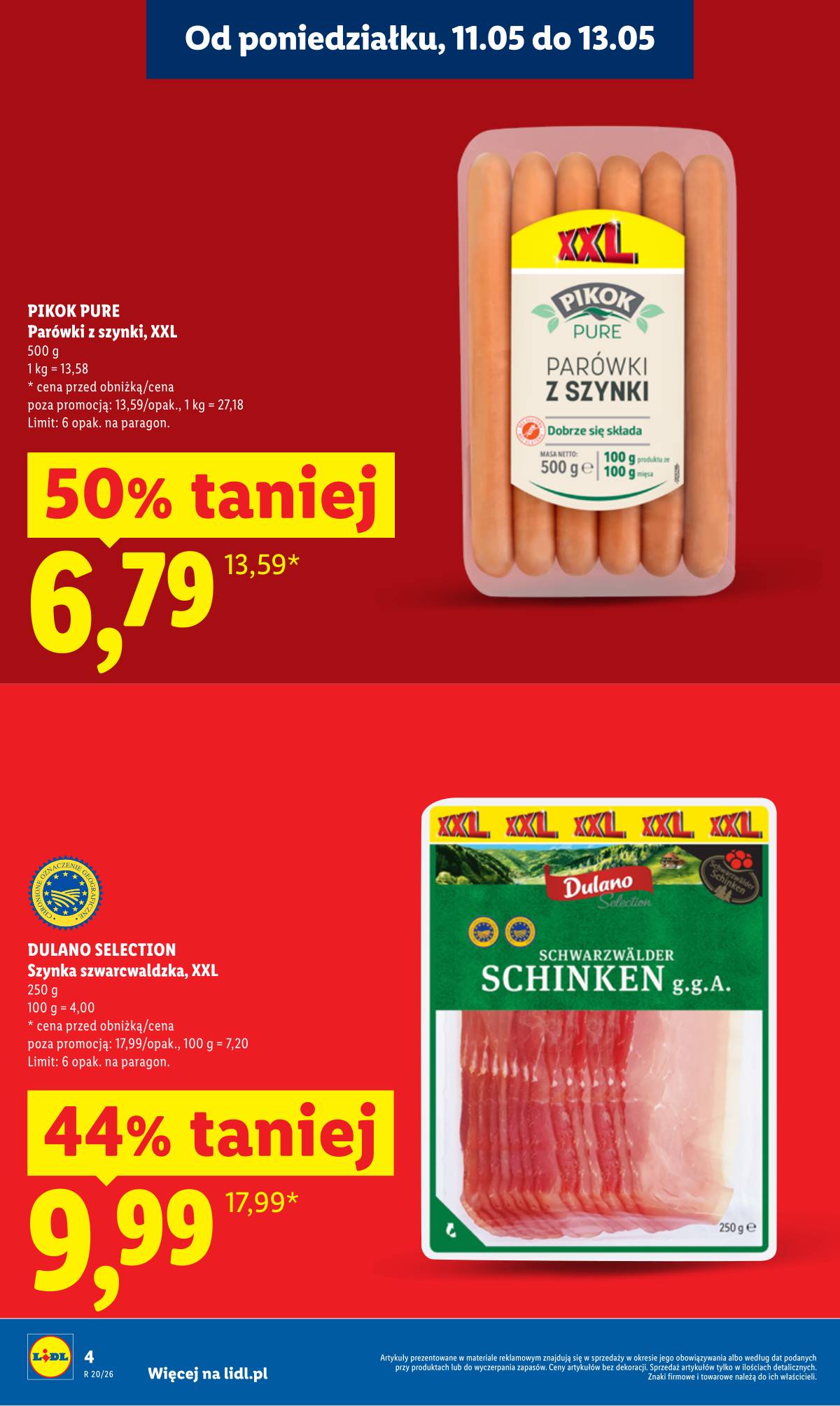 Lidl Lenkija - Gazetka ważna od 11.05 do 13.05 4 puslapis
