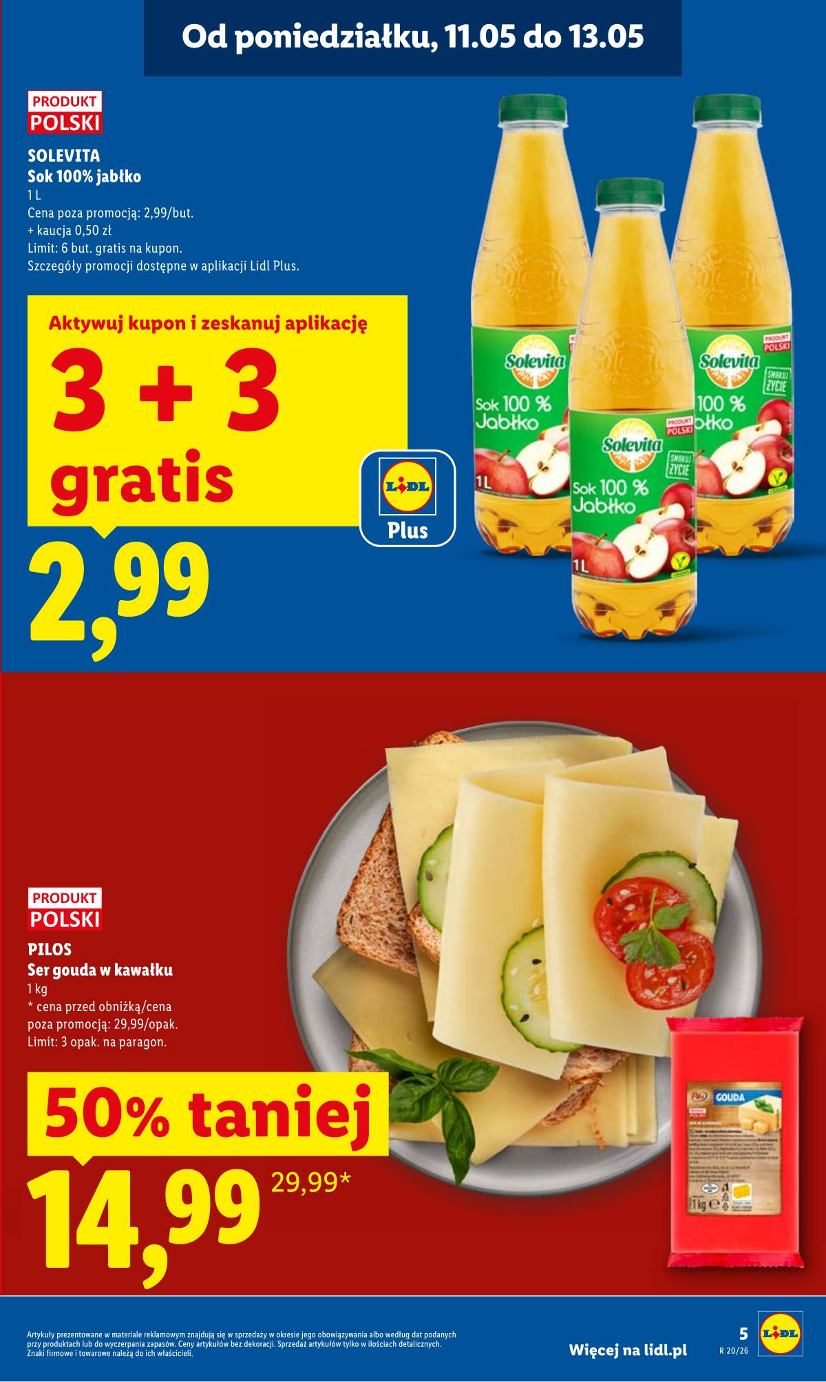 Lidl Lenkija - Gazetka ważna od 11.05 do 13.05 5 puslapis