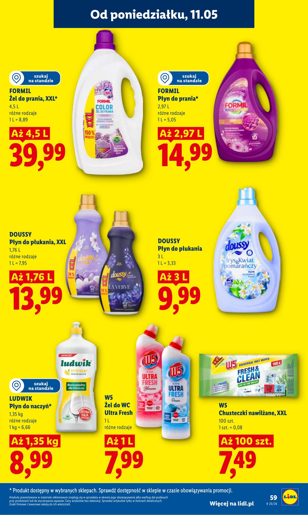 Lidl Lenkija - Gazetka ważna od 11.05 do 13.05 59 puslapis