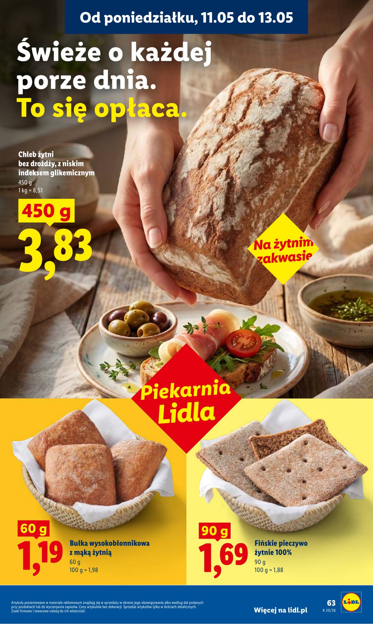 Lidl Lenkija - Gazetka ważna od 11.05 do 13.05 63 puslapis