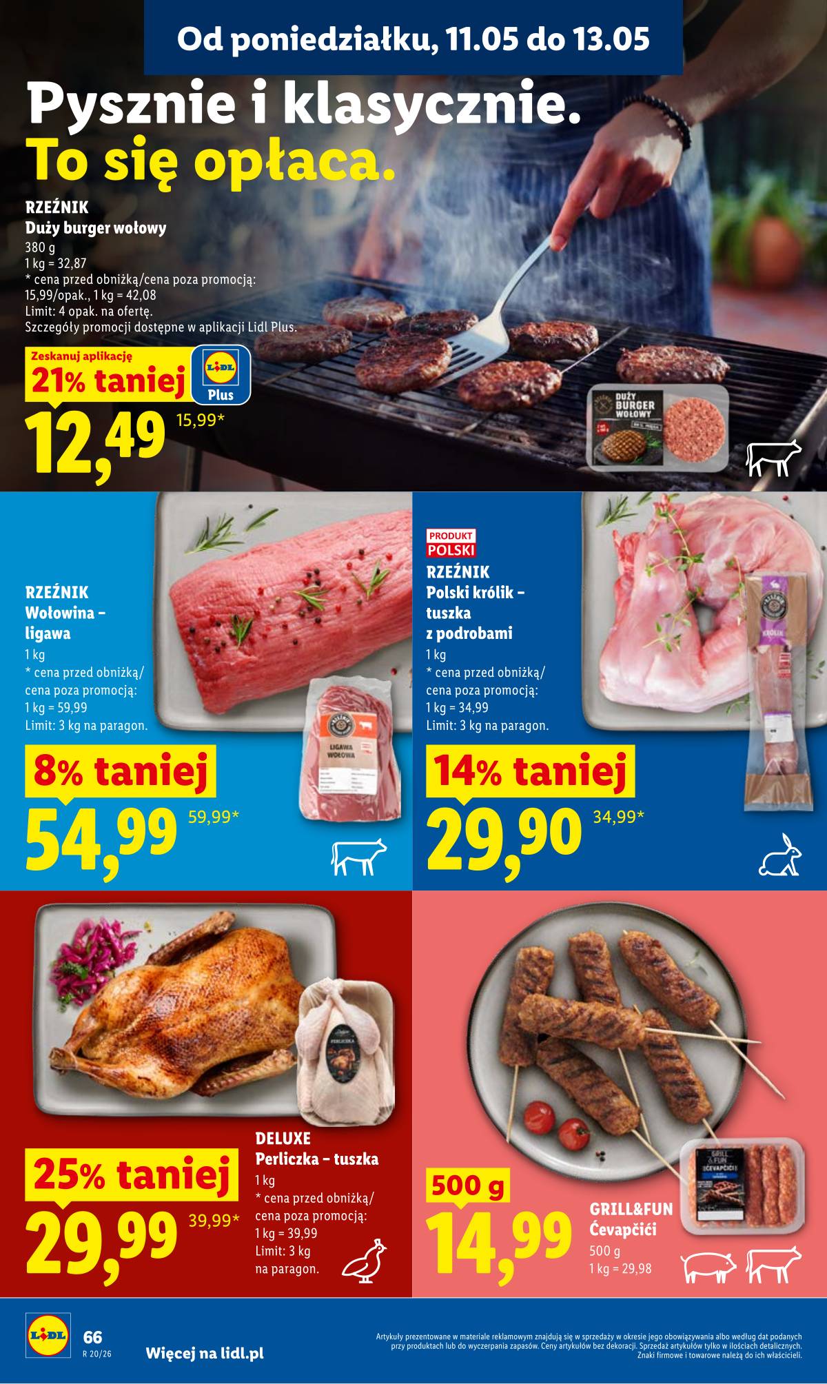 Lidl Lenkija - Gazetka ważna od 11.05 do 13.05 66 puslapis