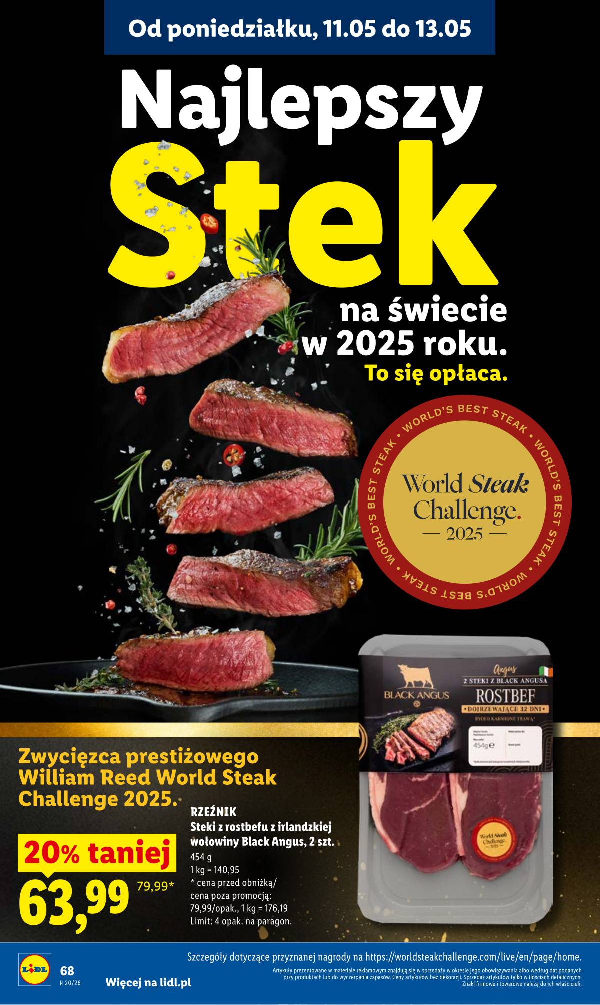 Lidl Lenkija - Gazetka ważna od 11.05 do 13.05 68 puslapis
