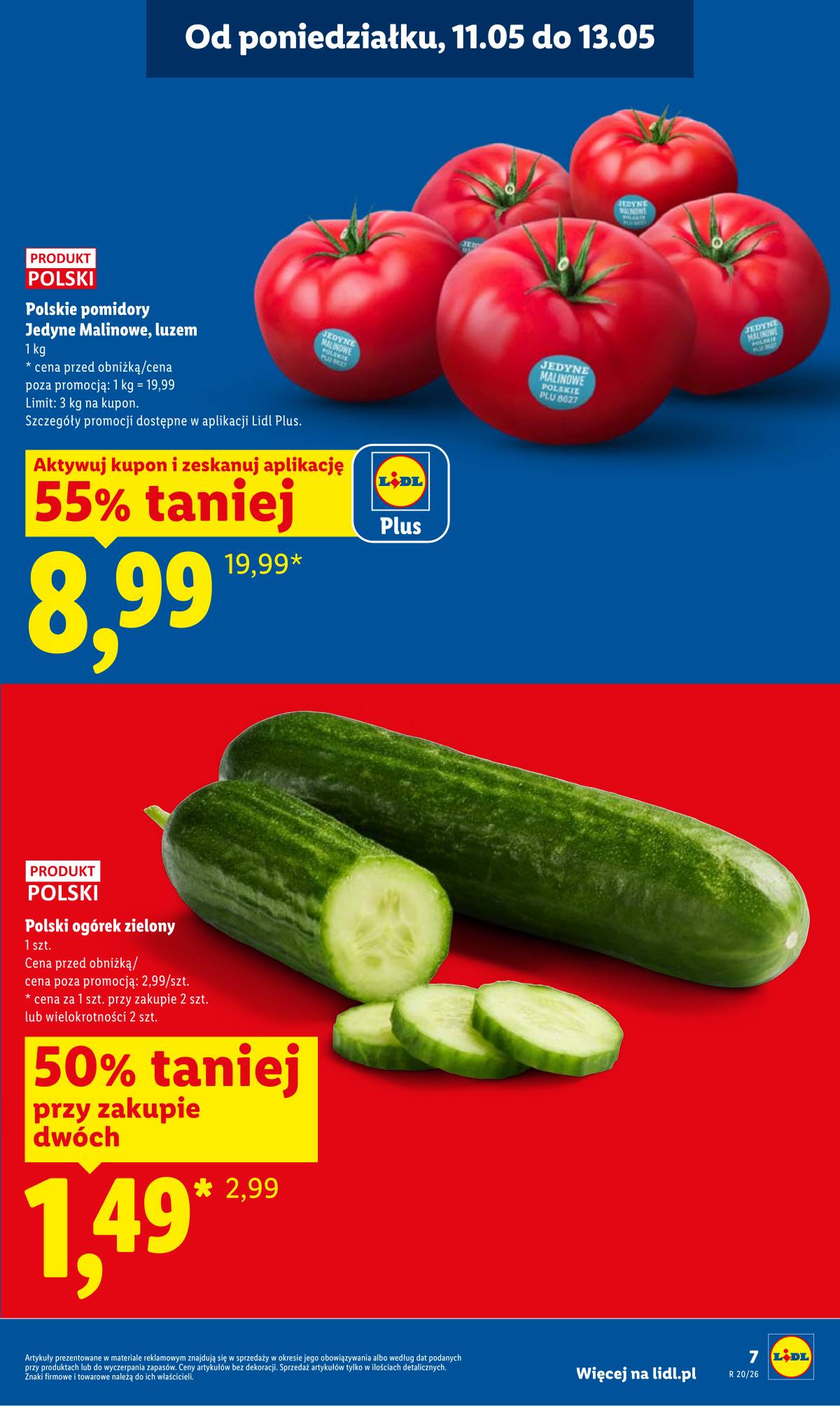 Lidl Lenkija - Gazetka ważna od 11.05 do 13.05 7 puslapis