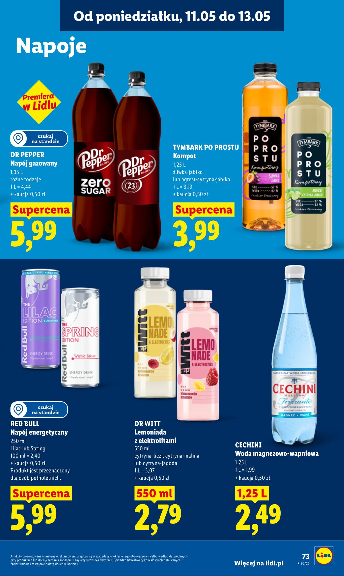 Lidl Lenkija - Gazetka ważna od 11.05 do 13.05 73 puslapis