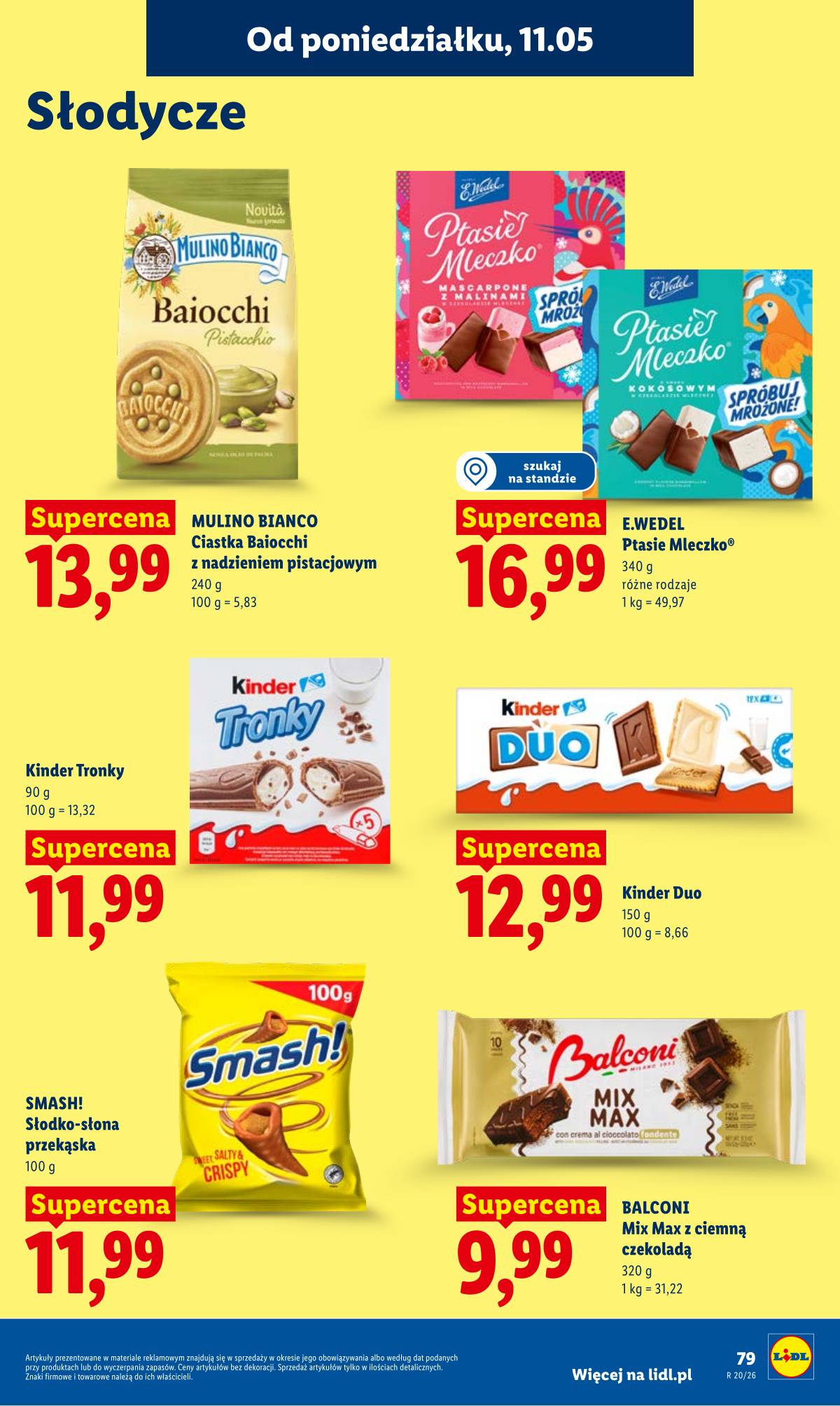 Lidl Lenkija - Gazetka ważna od 11.05 do 13.05 81 puslapis