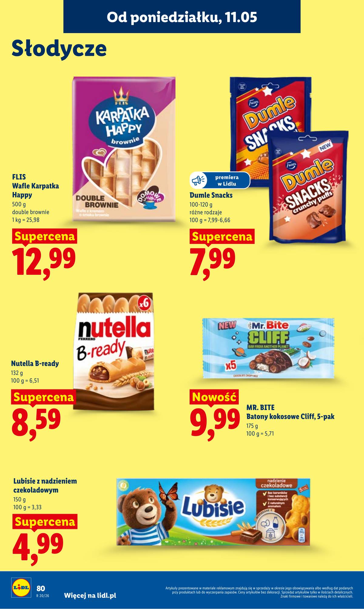 Lidl Lenkija - Gazetka ważna od 11.05 do 13.05 82 puslapis