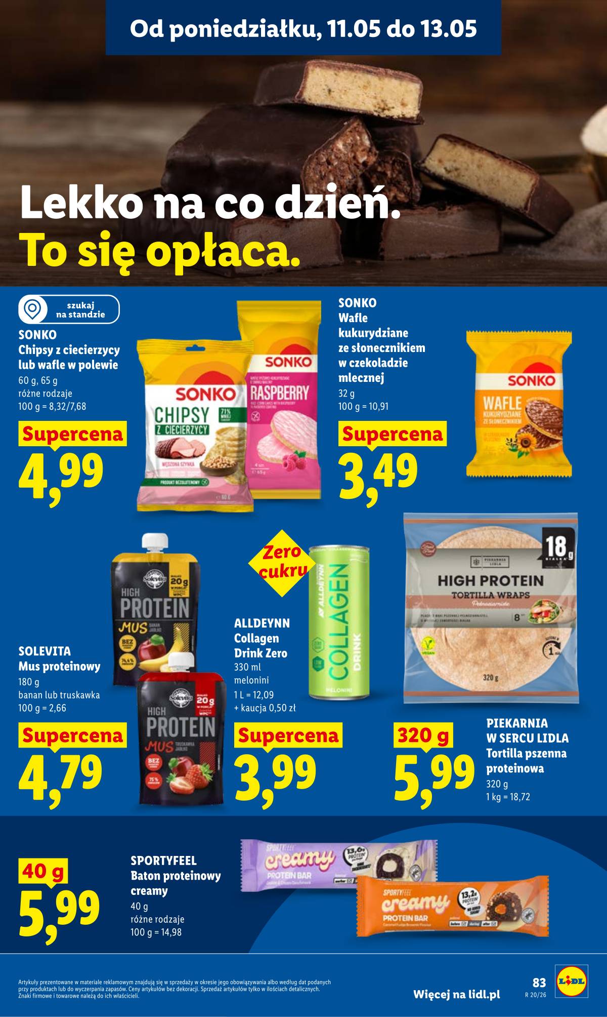Lidl Lenkija - Gazetka ważna od 11.05 do 13.05 85 puslapis