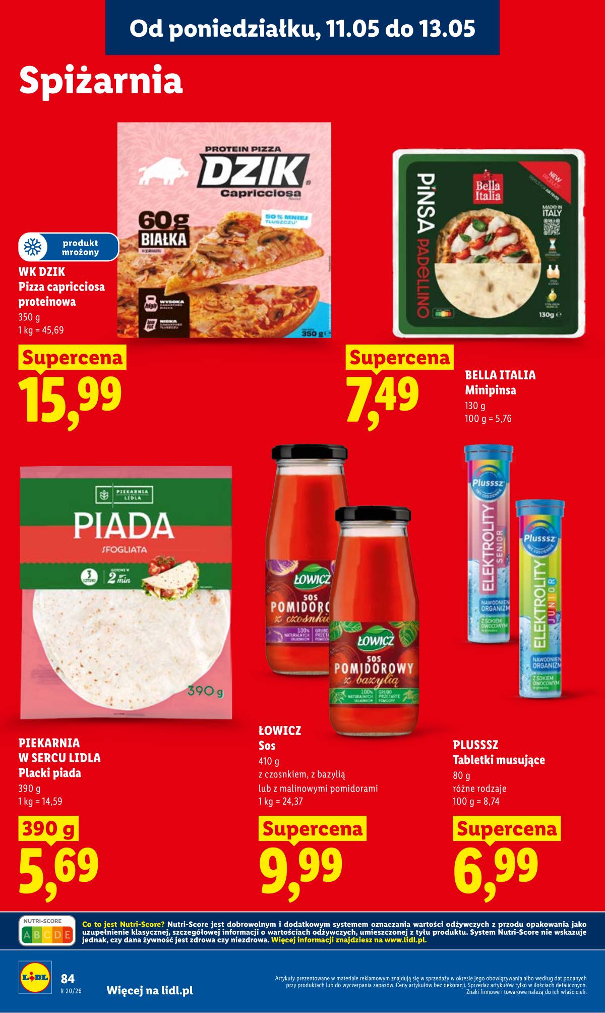 Lidl Lenkija - Gazetka ważna od 11.05 do 13.05 86 puslapis
