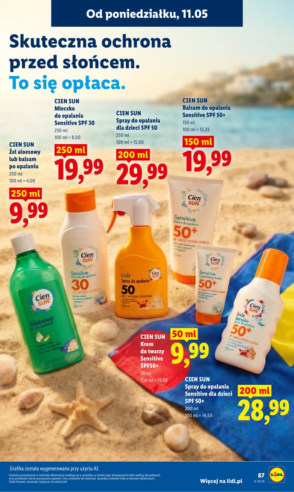 Lidl Lenkija - Gazetka ważna od 11.05 do 13.05 89 puslapis
