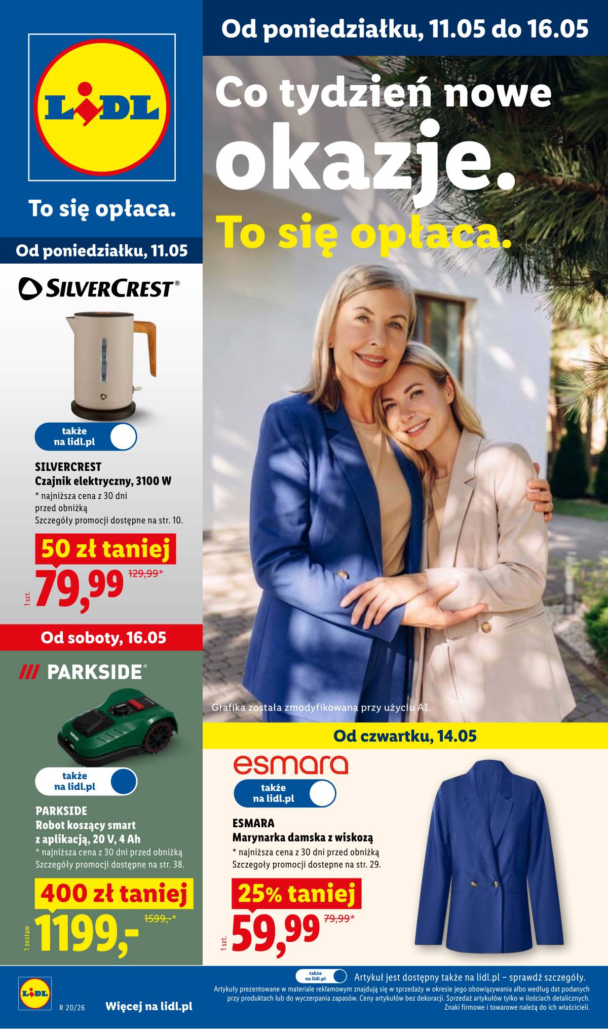 Lidl Lenkija - Katalog ważny od 11.05 1 puslapis