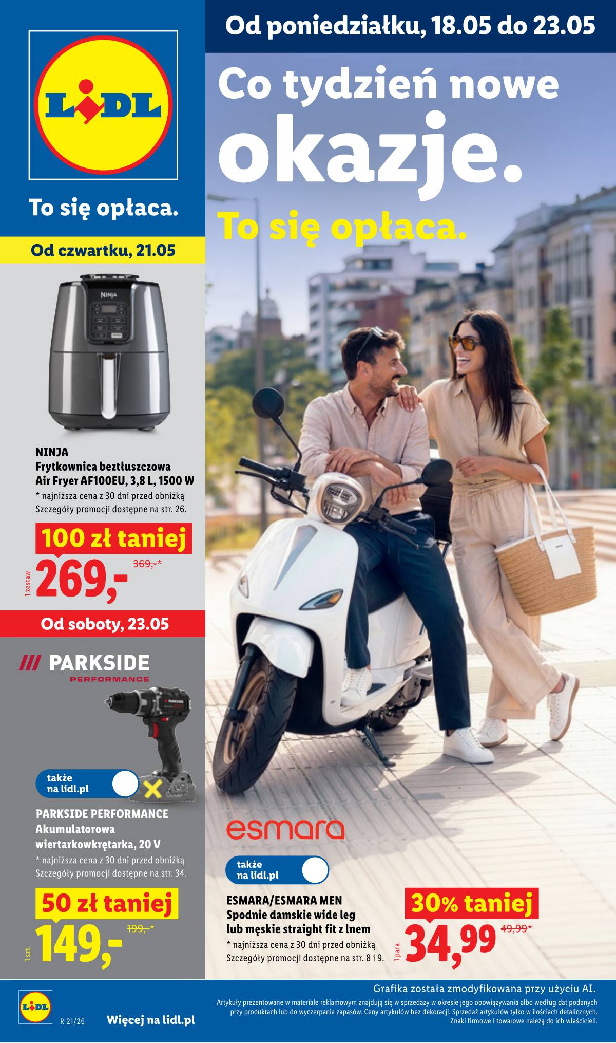 Lidl Lenkija - Katalog ważny od 18.05 1 puslapis