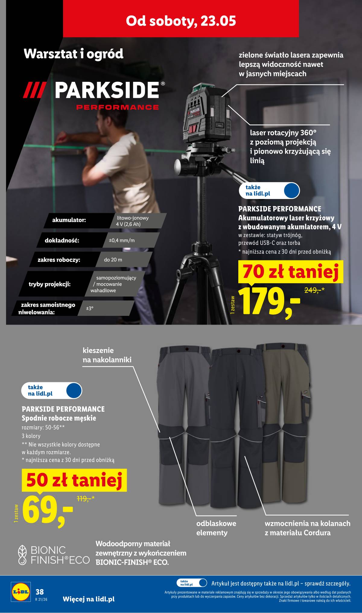 Lidl Lenkija - Katalog ważny od 18.05 46 puslapis